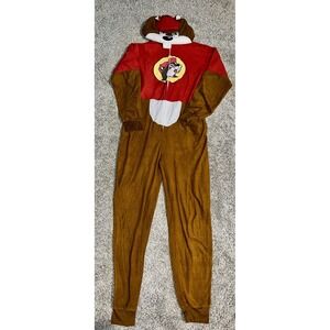 Buc-ees Exclusive Unisex Adult Full Zip-Up Costume Pajama  Size S/M One Piece